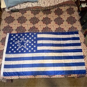 Dallas Cowboys American Flag 3x5